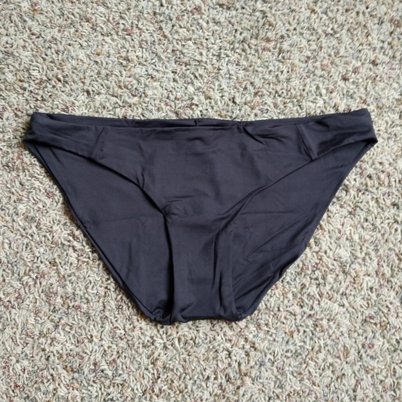Patagonia Women's Sunamee Solid Black Bikini Bottoms Size XL - Picture 4 of 4